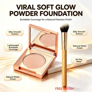 MAYCHEER Colored Clay CC Cream Concealer, ultra-fine matte texture can cover pores and even out skin tone, waterproof and sweat-proof for long-lasting outdoor wear, a must-have for travel beauty