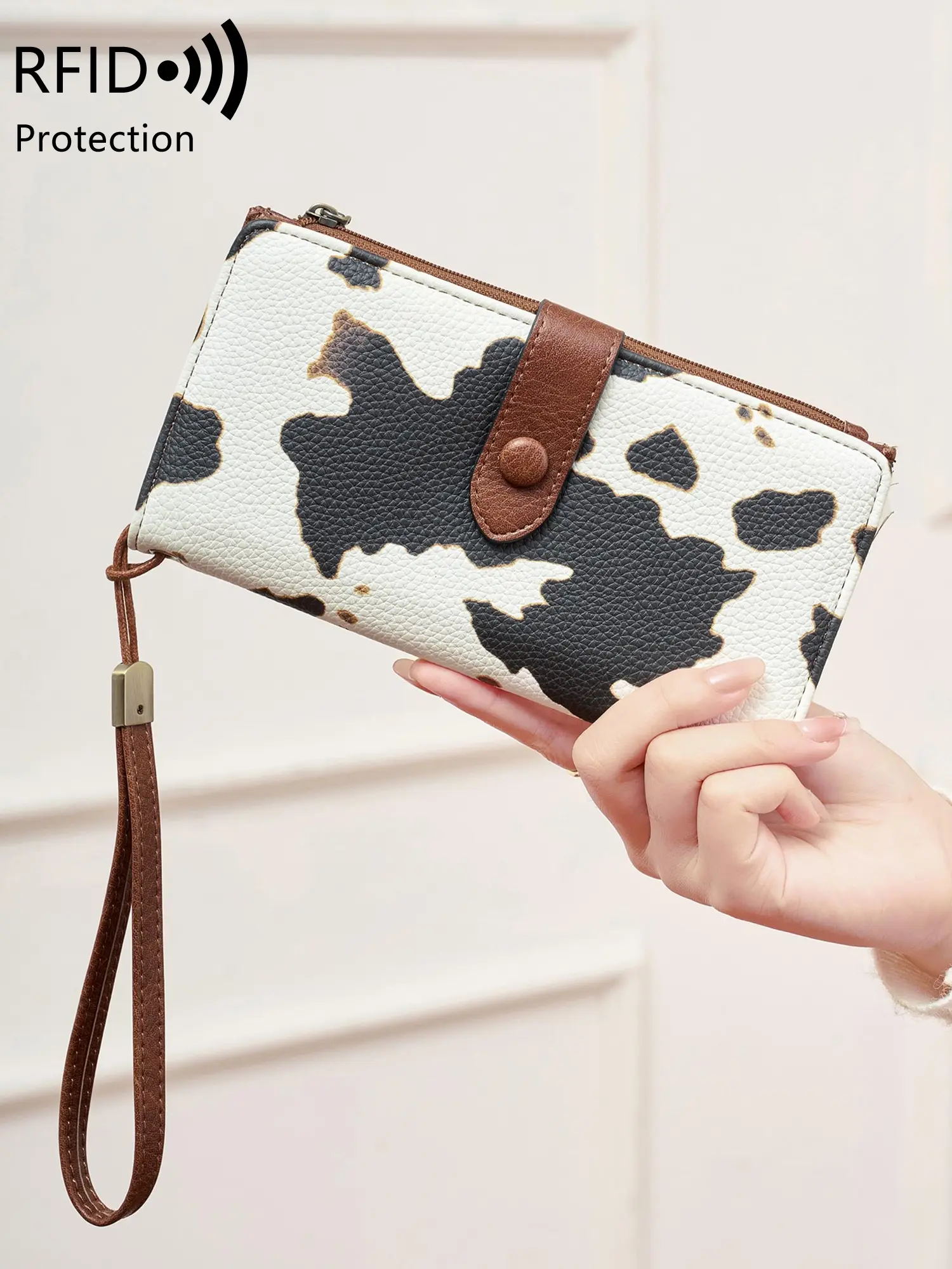 White & Brown & Black