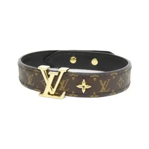 Pre-owned Louis Vuitton Canvas Small Leather Goods LV Iconic Monogram Bracelet