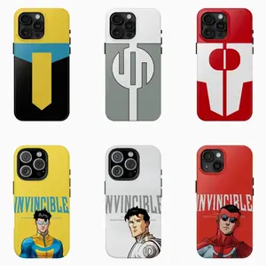 Viltrumite Conquest Mark Phone Case, Omni Man and Invincible Logo Phone Cover For Iphone 17-11 & Samsung Galaxy S Series