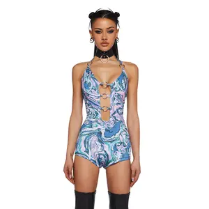 Techno Angel Romper