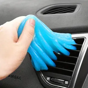 2pcs car cleaning gel details caulking agent car detail tools car interior cleaning agent slime car accessories car kit keyboard cleaner blue