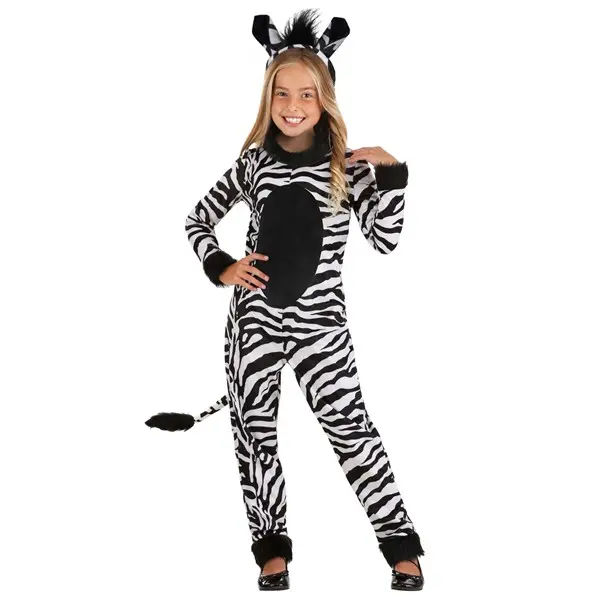 Girl's Zebra Costume