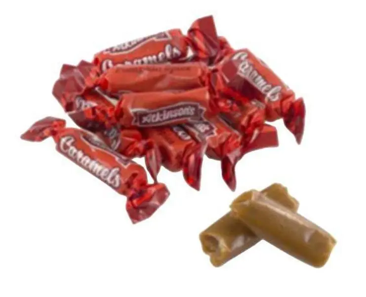 Nuts To You Pumpkin Spice Caramels - Deliciously Chewy Taffy Candy with Rich Flavor - Product of USA