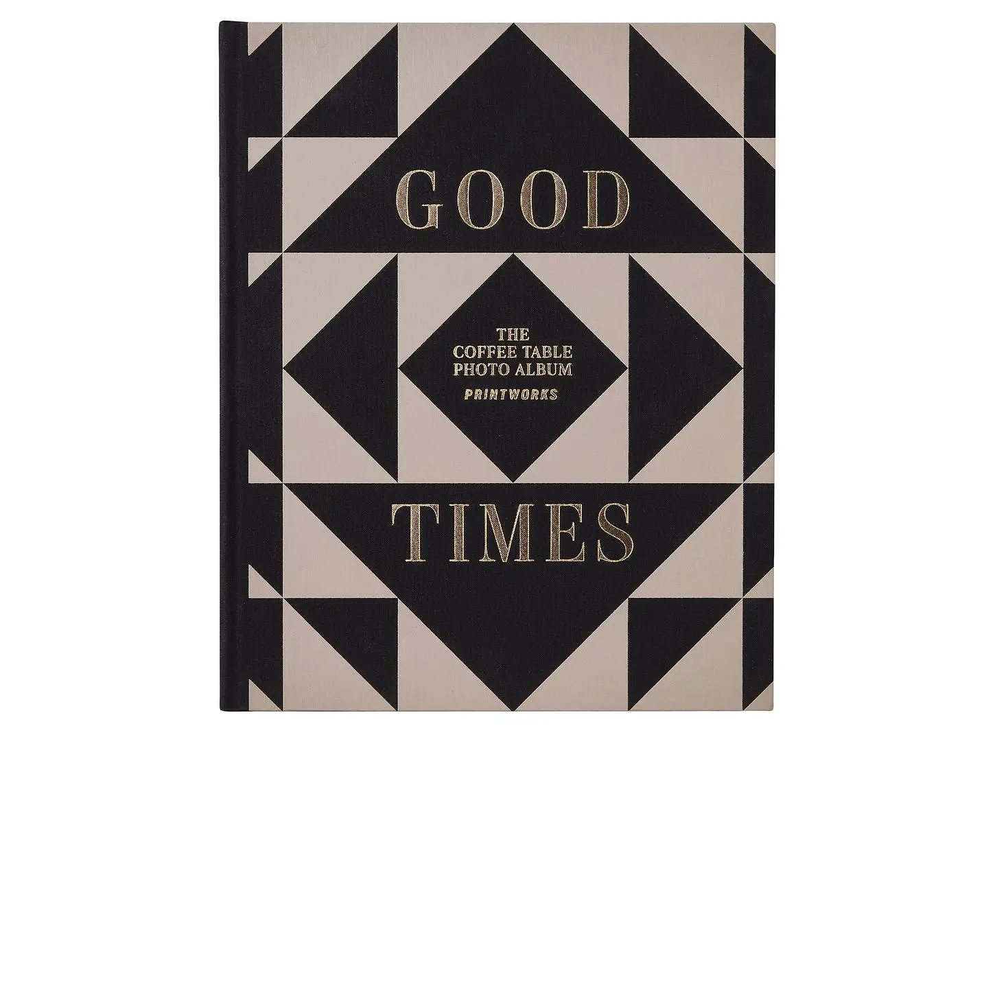 Printworks Good Times, Triangles Photo Album Black Gold