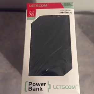 Letscom 10000mAh Portable Power Bank, High-Capacity External Battery for Smartphones & Tablets