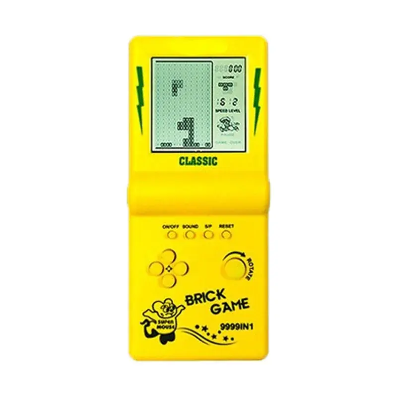 Classic Handheld Brick Game Console for Kids – Portable Retro Electronic Game Player with Multiple Built-in Games Jea.Love