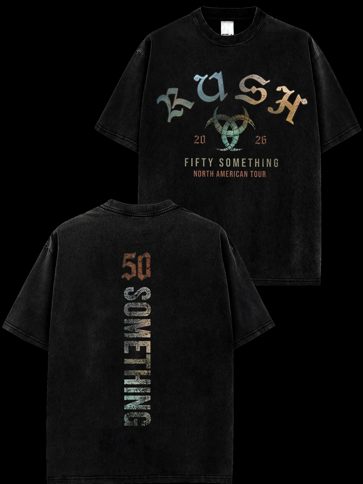 [MetalStyle] Rush Band Fifty Something Tour 2026 Merch Retro Unisex 100% Heavyweight Cotton T-Shirt – Rush Band World Tour 2026 100% Heavyweight Cotton, Classic Rock Cotton Tee, Rock Band Shirt, Gift for Rock Fans