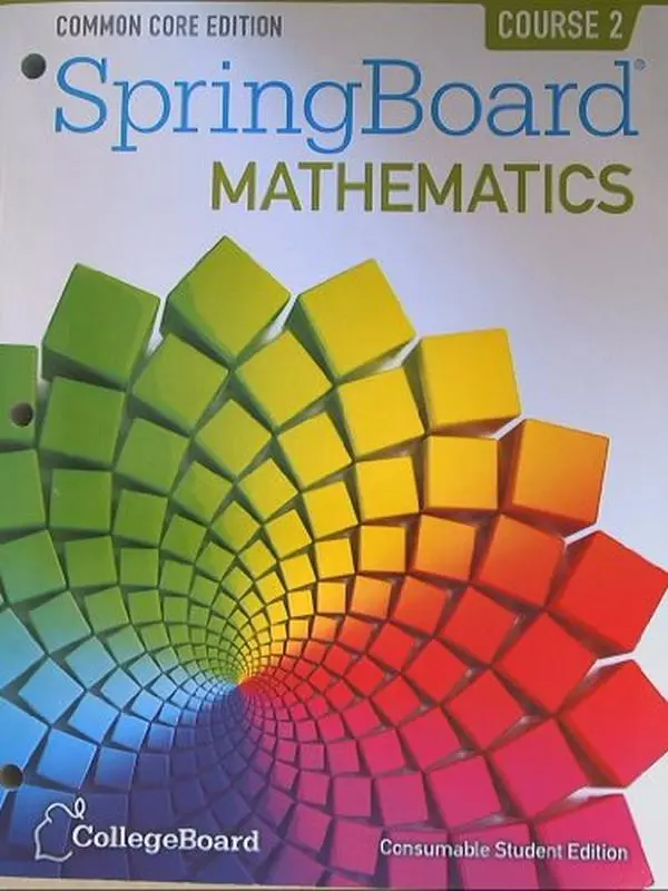 USED Book - Springboard Mathematics Common Core Edition Course 2 by None (Paperback)