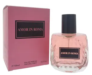Amor In Roma Eau De Parfum 100ml Kiwi Scent Long Lasting for Women Geranium Fragrance Ideal for Daily Use