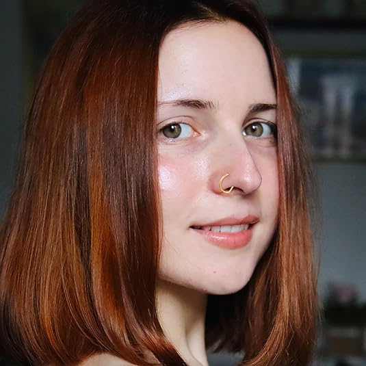 D Shaped Fake Nose Ring Hoops Set, Silver Faux Nose Rings Nose Hoops, Septum Ring for Women