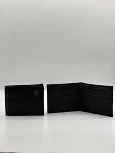 Ostrich Wallet - Elegant Men's Blue & Black Classic Design - Versatile & Simple Selection - Stylish Accessory for Any Outfit
