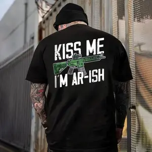 Kiss Me I Am ARish Funny St Patrick S Day Shirt for Men Irish Pride Graphic Tee Patriotic Humor T Shirt Sweatshirt Hoodie Freedom Style Gift