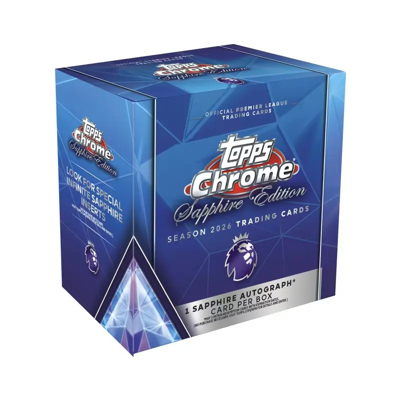 【未開封BOX】2019 Topps Chrome Sapphire Topps Chrome® Bundesliga 2025/26 Sapphire Edition - Hobby Box