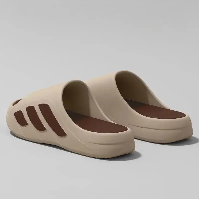 Thick Soled Men's Sports Slippers for Wearing Outside The Home Bathroom Soft Soled Slippers Anti Slip Men's Slippers