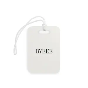 Luggage Tags | Minimal Text BYEEE
