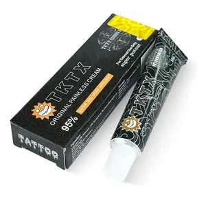 TKTX Black 95% Maximum Strength Tattoo Numbing Cream Fast-Acting Lidocaine Anesthetic, freeing you from all worries about tattoo pain.