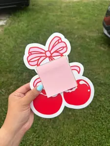 Cherry Note Pad Holder