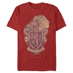 Men's Harry Potter Gryffindor Coat of Arms T-Shirt