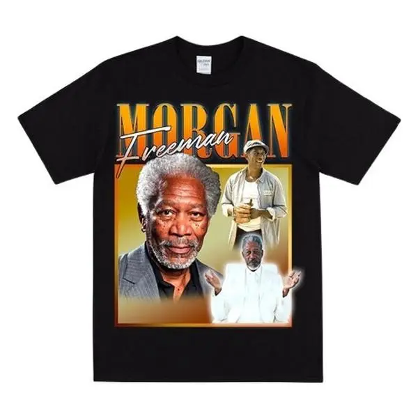 Morgan Freeman Vintage Quote T-Shirt – “Get Busy Livin Or Get Busy Dyin” Graphic Unisex Tee