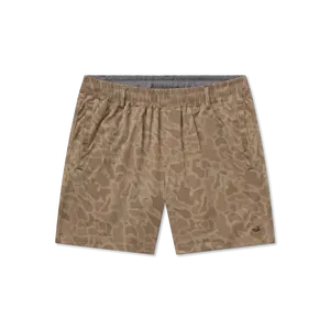 Billfish Lined Performance Short - Camo