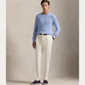 Polo Ralph Lauren - Cable-Knit Cotton Crewneck Sweater