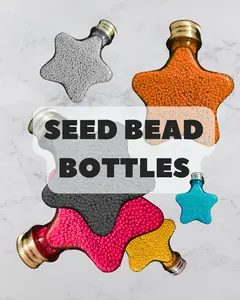 Glass Seed Bead Bottles