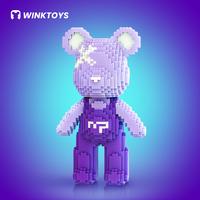 [S]Overall Bear-Purple