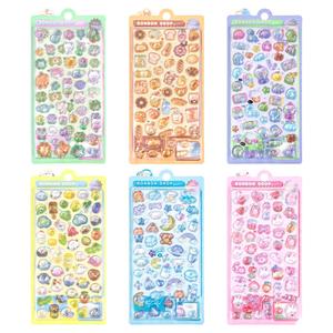 random color 3d cartoon sticker, 1 count cute cartoon sticker, decorative sticker for toy, phone case, computer, guitar, bag, water cup, scrapbook, decoration