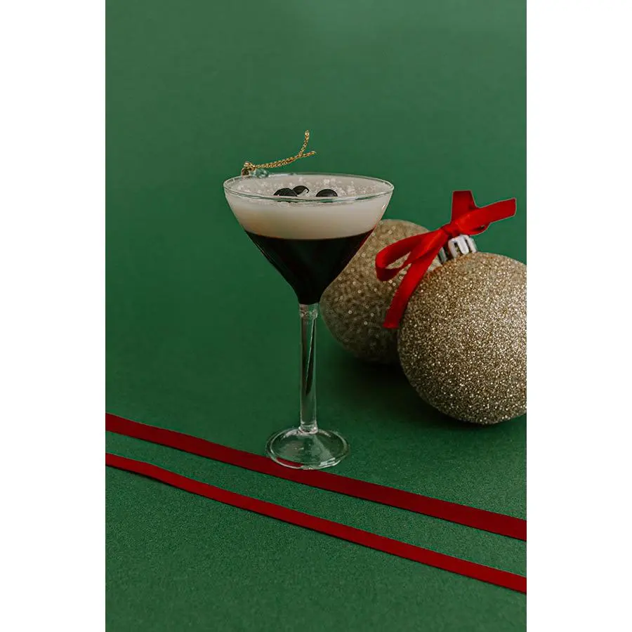 Vondels Espresso Martini Glass Ornament