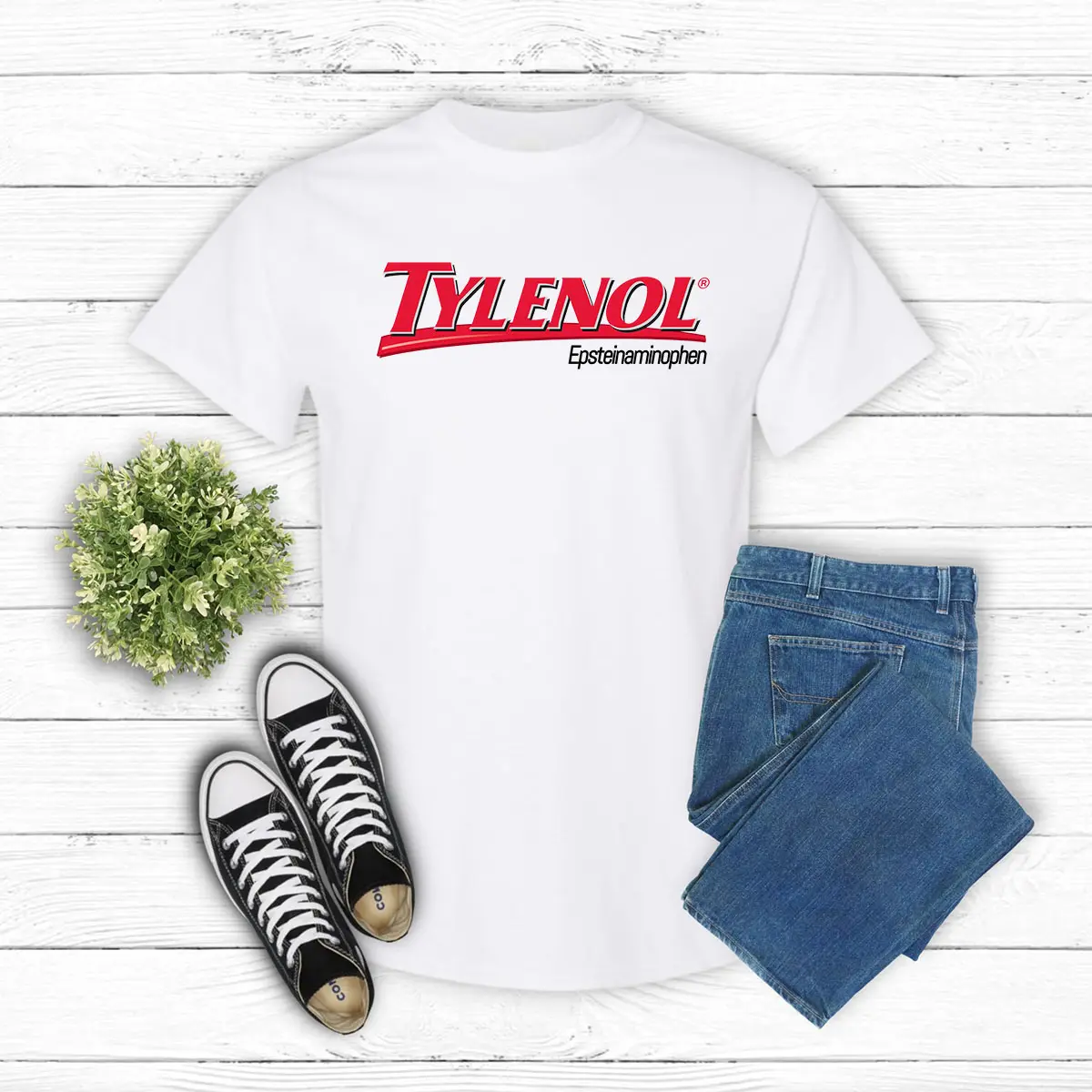 Epsteinaminophen Funny Tylenol T-Shirt