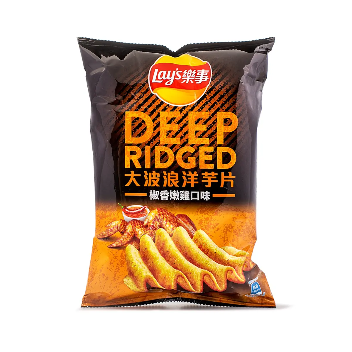 Lay's Deep Ridged Pepper Chicken Flavored Chips 54 g Lay's Deep Ridged Pepper Chicken Flavored Chips 54 g
