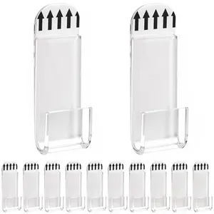 Clear Acrylic Record Holder, 1 Set Wall Mounted Record Display Rack, Record Storage Rack, Home Organizer for Daily Display, Shelves, Wall Mount Design, Wall Mount Compatible, Wall Mounted Shelf