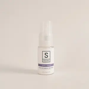 Lavender + Bergamot Natural Dry Shampoo and Body Powder Spray - Dual-Purpose Elegance for Daily Use - Aroma