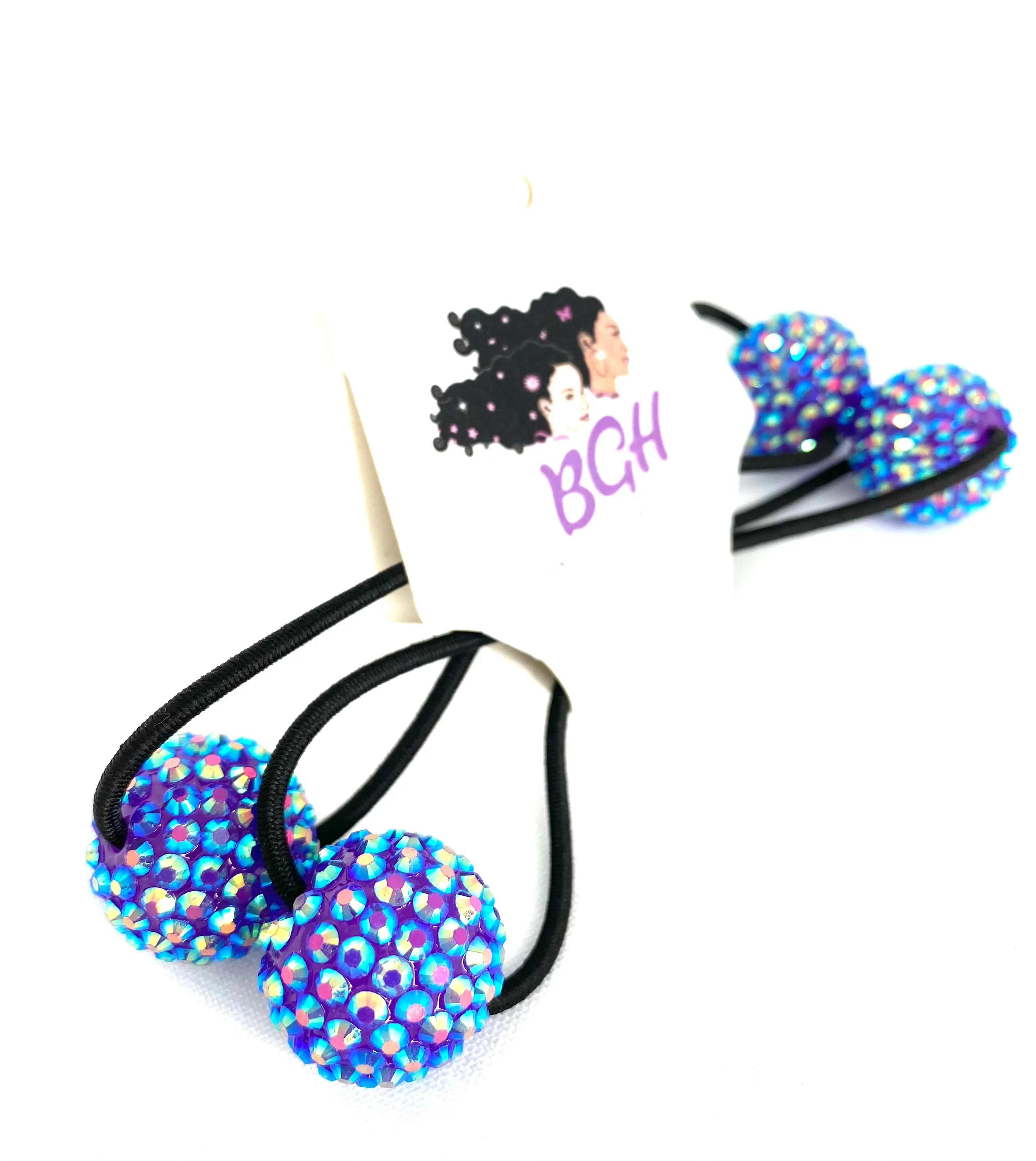 Brown Girls Hair® Bling Hair Ballies | Hair Knockers Bobbles