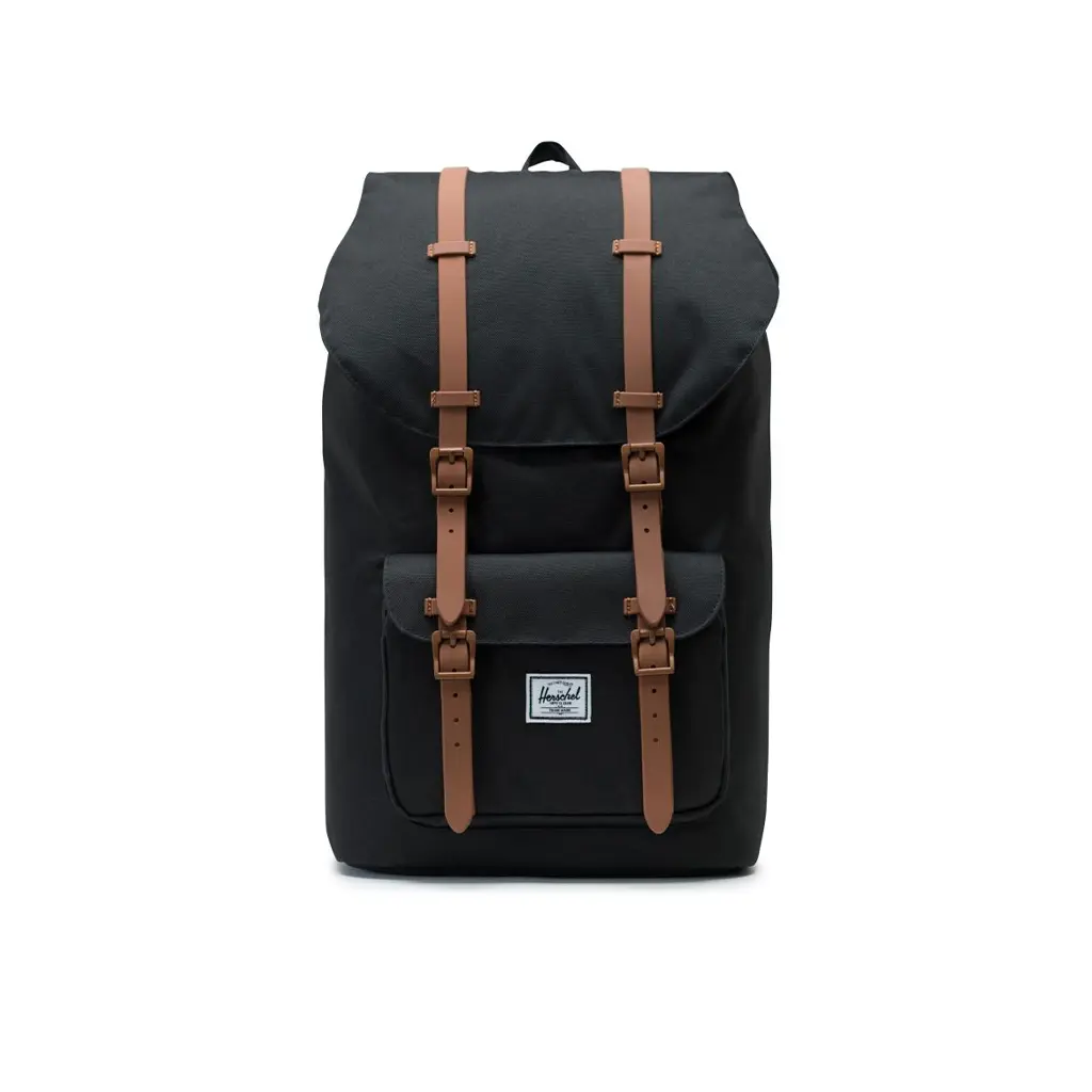 Herschel Supply Co. Little America Retro Hiking Backpack - 25L, 1 Size, Fleece Lined 15" Laptop Sleeve, 19.5"(h)x11.25"(w)x7"(d), Carry On Backpacks for EDC Everyday Use, Mountaineering Casual Gear, One Size