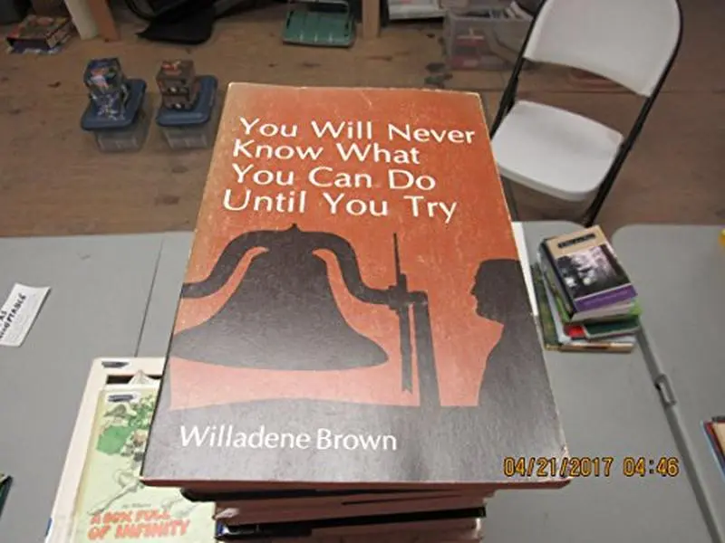 USED-You will never know what you can do until you try by Willadene Brown (Paperback)