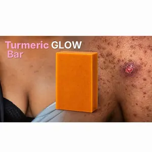 Turmeric Soap Facial Cleanser for Dark Spots and Acne Gentle Daily Skincare for All Skin Types 3.5oz Anti-Inflammatory Properties