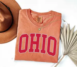 Comfort Colors Retro Ohio Shirt, Ohio Home Shirt, Ohio State Shirt, Vintage Style Ohio Tee, Game Day Shirt, Ohio Lover Tee, Ohio Gift