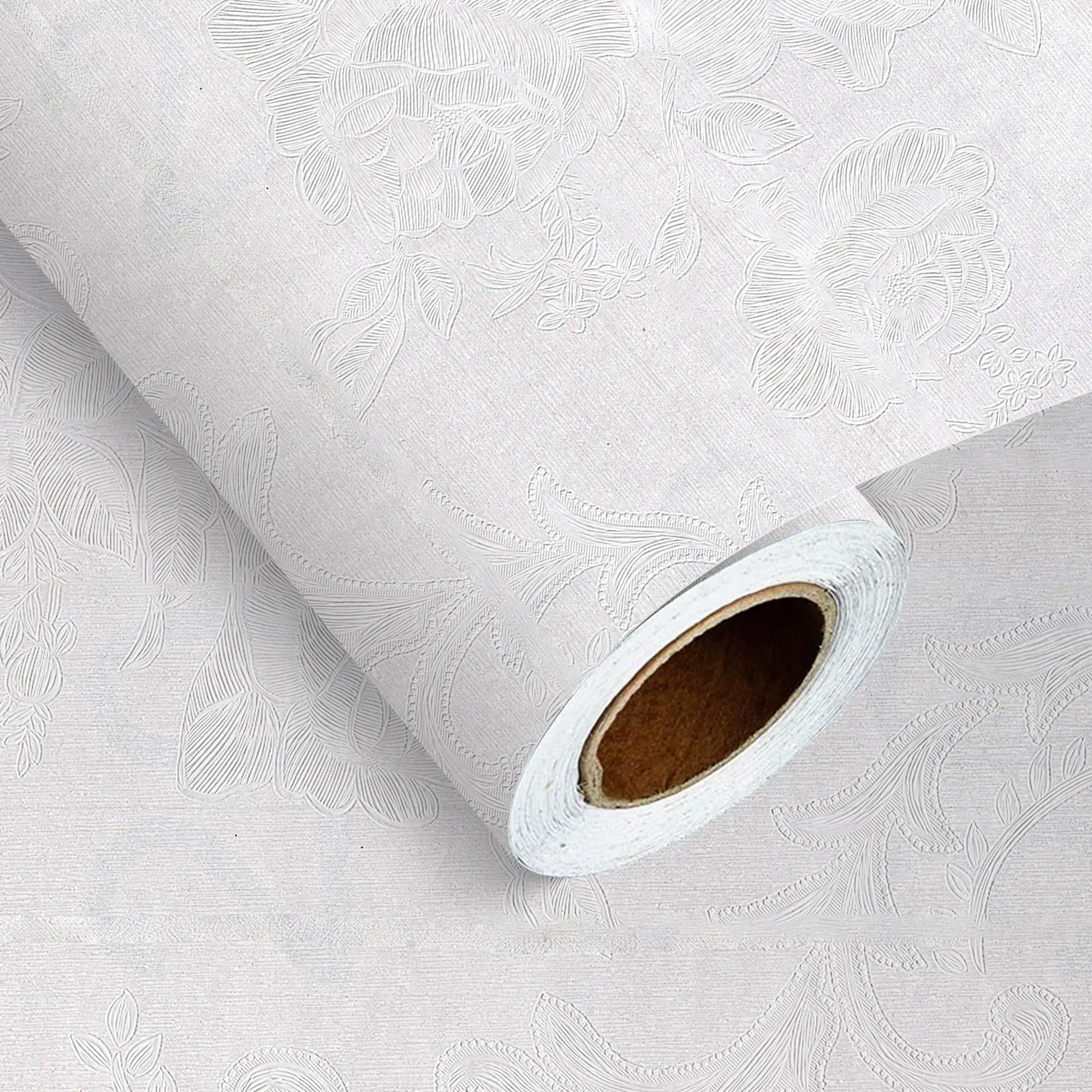 Jeedeson Peel and Stick Wallpaper Roll, 17.72 in x 118.11 in Waterproof Renter-Friendly DIY Home Improvement Vinyl Wrap, Scratch-Resistant Colorful Removable Easy-Installation Wallpaper for Home Office