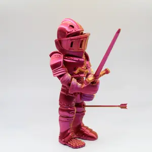 3D Printed Articulating Skeleton Knight
