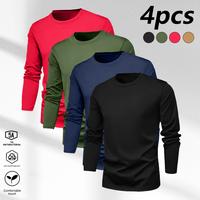 Black + Navy Blue + Army Green + Red