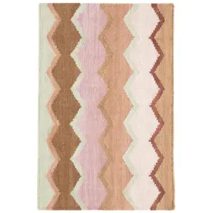 Safety Net Earth Handwoven Wool Rug 10x14