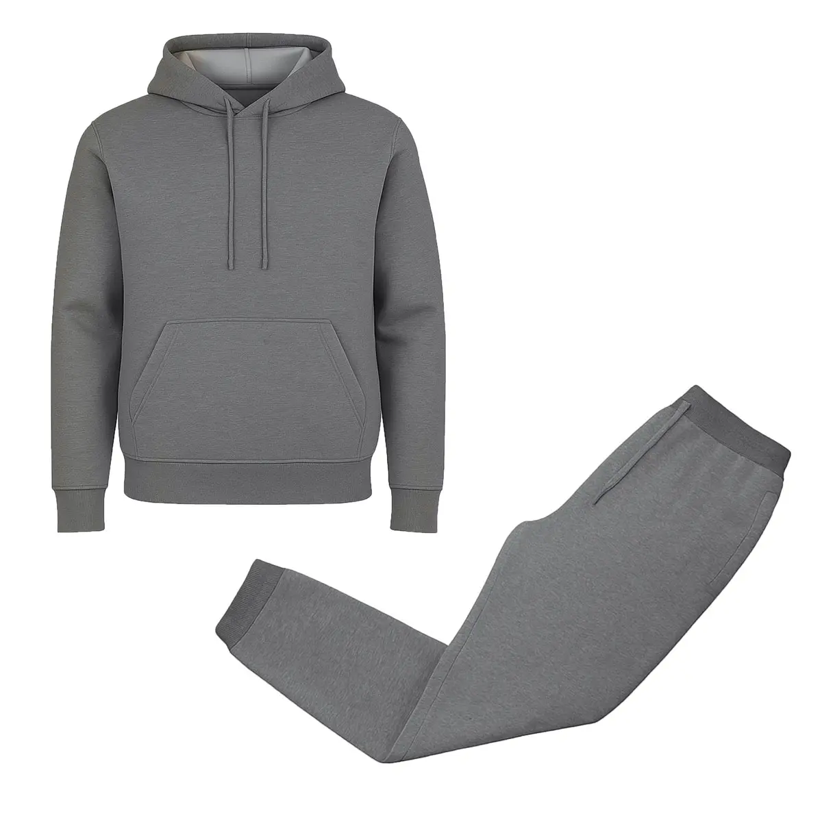 (Single-Pullover Set) Charcoal