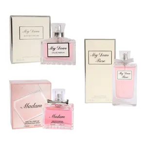 EBC Women's Fragrance Bundle - My Dear Rose, Madam, My Dear 100ml/3.4fl.oz Eau De Parfum Sprays for Women