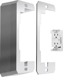 20 count Wall Plate Spacer, Metal Flush Fit Device Leveling Plates Shim for Wall Repair and Loose Outlet Fix -