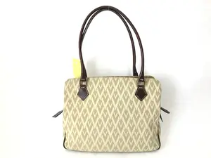 Pre-owned Valentino Garavani canvas Shoulder Bags Valentino Preowned Other Garavani leather Hand All Over Bag Shoulder