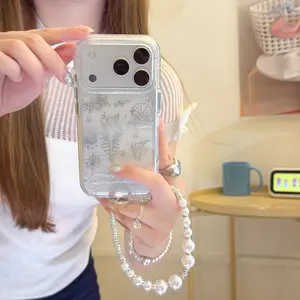 Silver Color Seashell Design Case for Apple iPhone 17 Pro Max, iPhone 16 Pro Max, iPhone 15 Pro Max, iPhone 14 Pro, Creative Fashion Phone Case