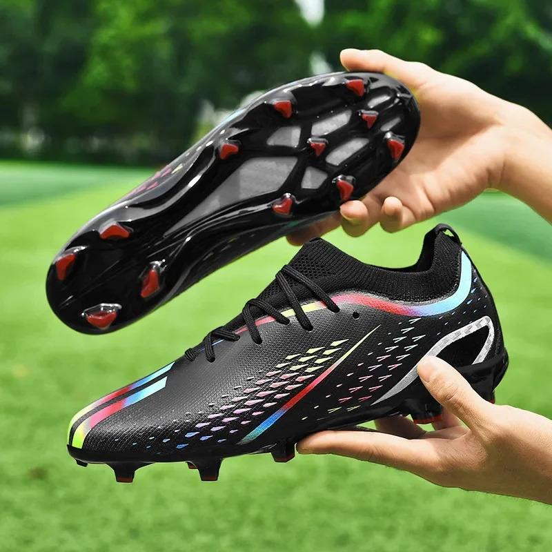 New Cross-Border Football  for Men And Women Training Cleats Short Durable for Primary And Middle School Students anti-slip sport shoe