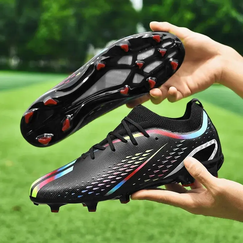 New Cross-Border Football  for Men And Women Training Cleats Short Durable for Primary And Middle School Students anti-slip sport shoe